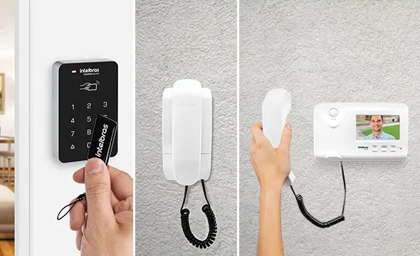 Porteiro Interfone Eletrônico IPR 8010 Residencial Intelbras, abre até 2 Fechaduras, superior ao IPR 8000 - Imagem 3