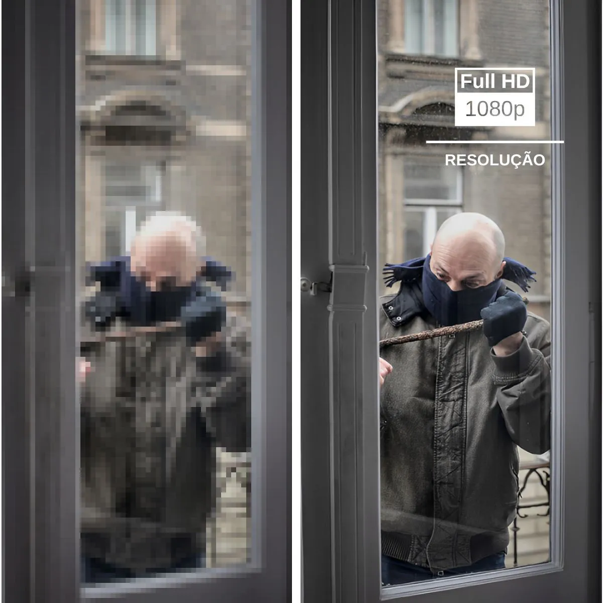 Kit Câmeras de Segurança FULL HD 1080p Bullet 20 Metros + DVR Intelbras + App Grátis de Monitoramento da Intelbras + Fonte, Cabos e Acessórios - Imagem 4